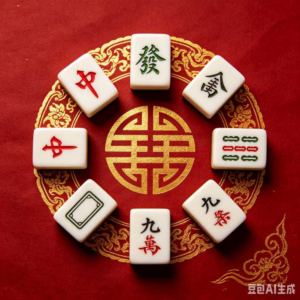 sharp printed mahjong symbols